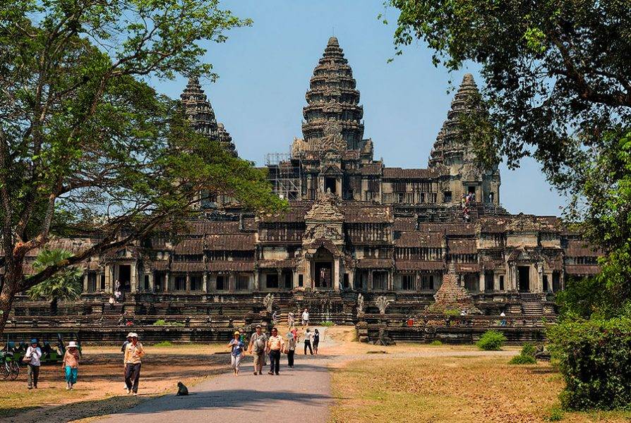 Ангкор ват в камбодже