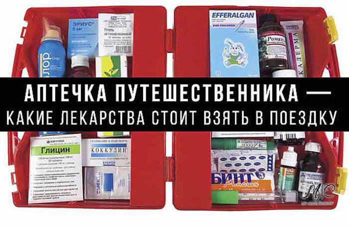 Аптечка путешественника картинки
