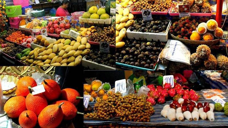 Где в бангкоке купить фрукты - всё о тайланде