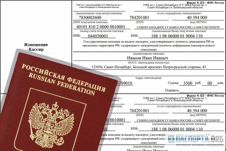 Сколько действует госпошлина на загранпаспорт старого образца после оплаты