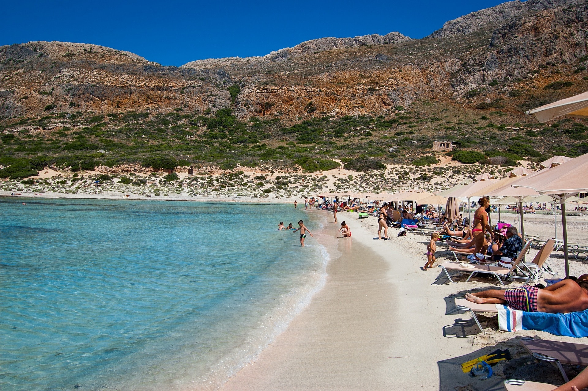 Пляж лиакури Крит