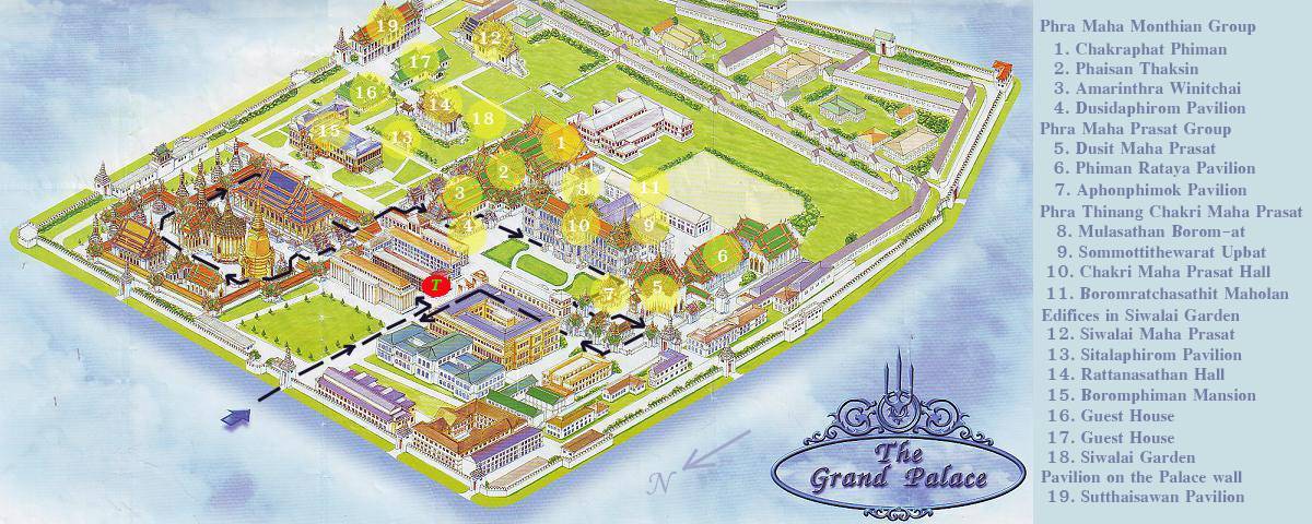 Большой (королевский) дворец в бангкоке: фото и описание
