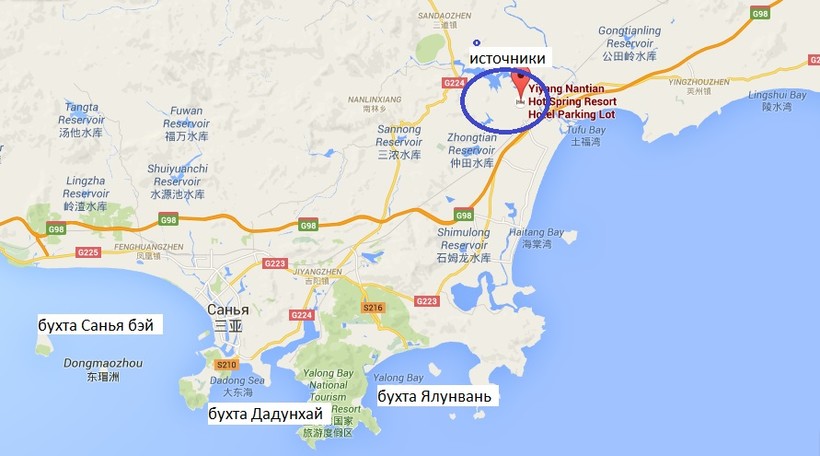 Бухта дадунхай расположена на курортном острове хайнань в китае. бухта дадунхай относительно небольшая. здесь всегда много русскоязычных туристов.