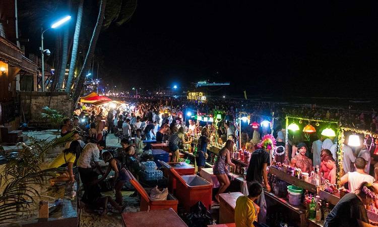 Full moon party, другие вечеринки и развлечения для молодежи на острове панган - 2021