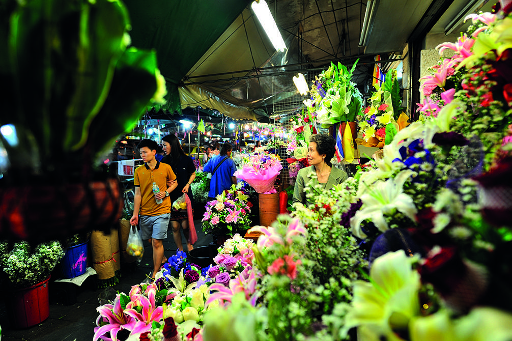 Рынок цветов в бангкоке - ☭ свой человек в бангкоке