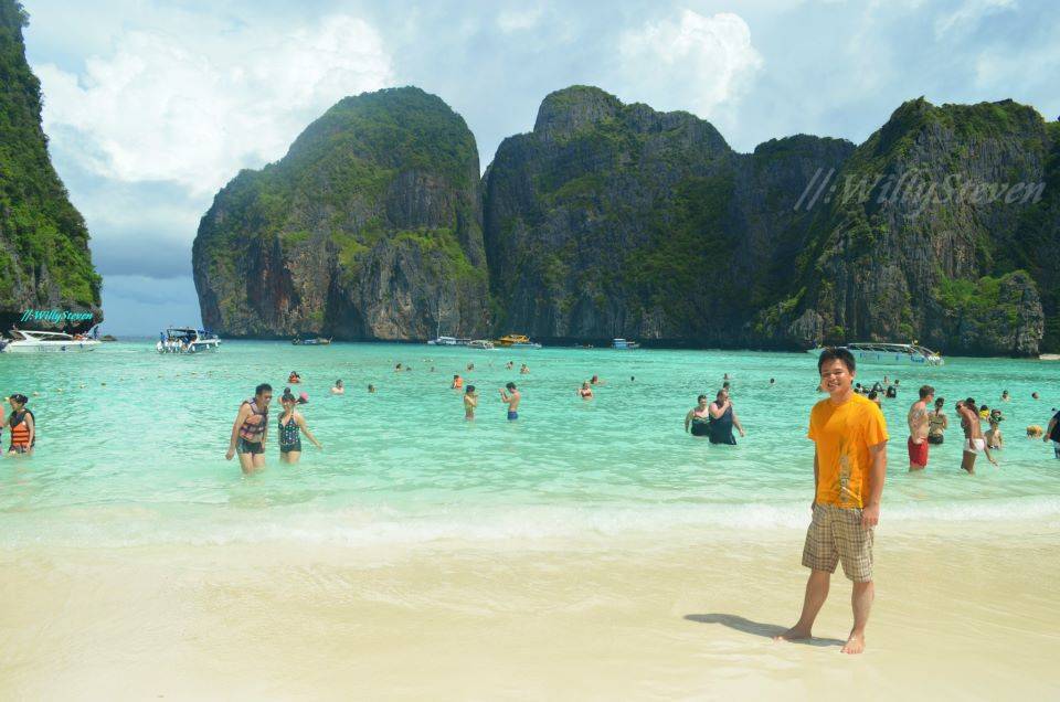 Острова пхи пхи (phi-phi) в тайланде - пляж ди каприо
