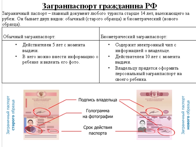 Загранпаспорт старого и нового образца: какой выбрать?