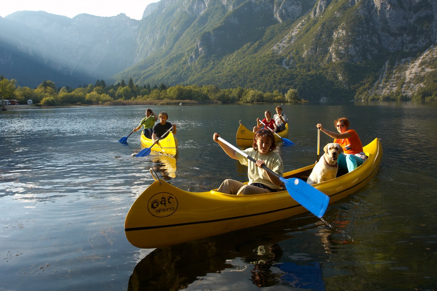 Canoeing in Slovenia images