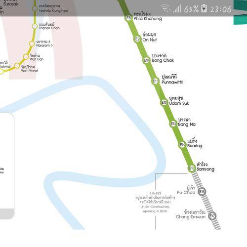 Схема метро бангкока (bts skytrain, airport rail link, mrt)