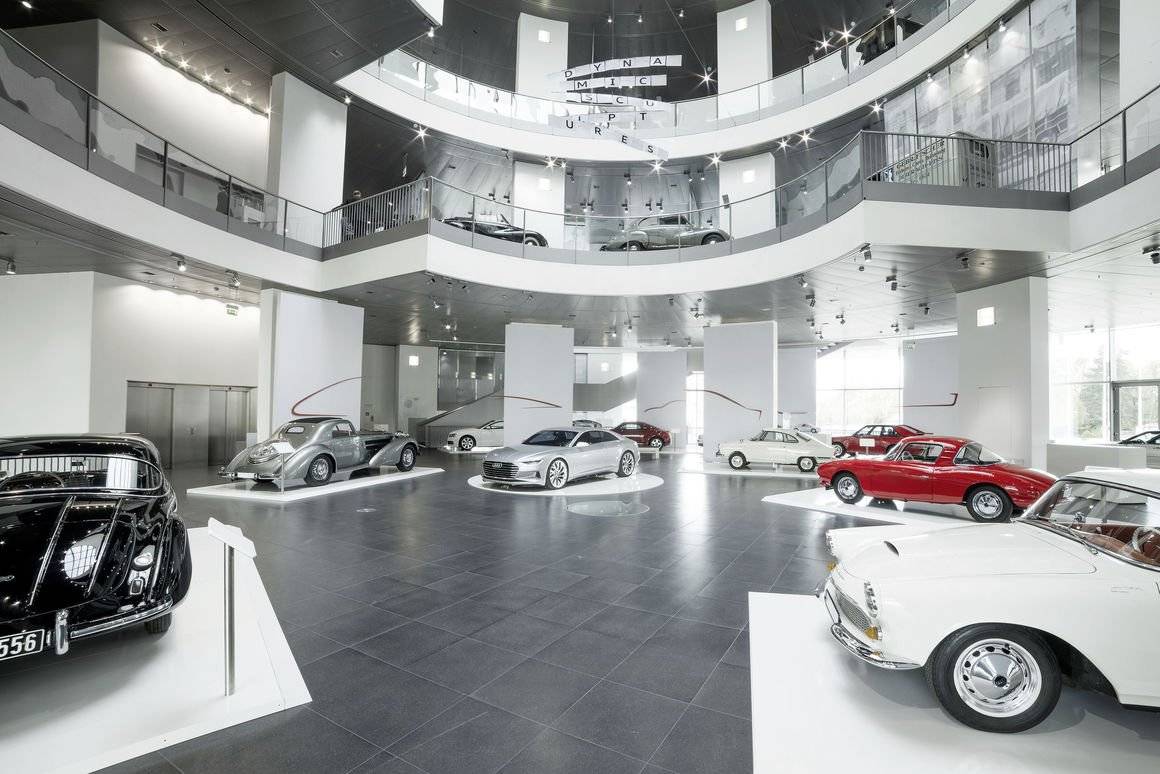 Шикарная коллекция автомобилей ауди в ингольштадте