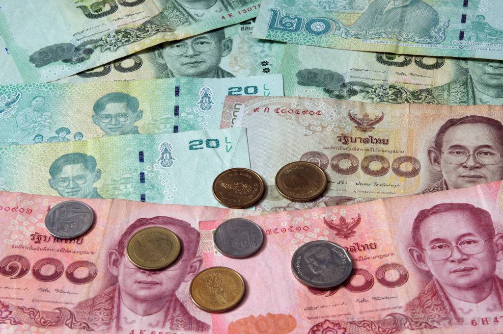 Курс бата к рублю онлайн конвертер, а также о тайских деньгах