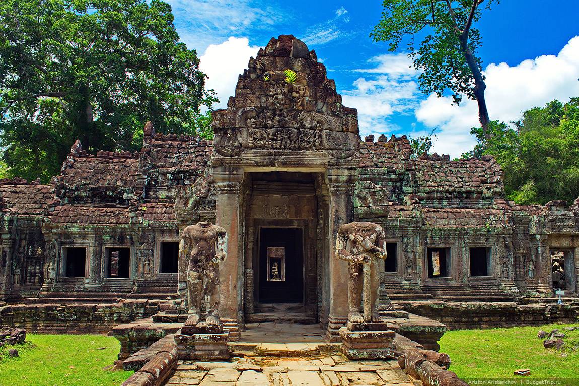 Большой круг ангкор в камбодже - описание храмов та сом, пре руп, преа кхан, неак пеан, бантей самре - paikea.ru