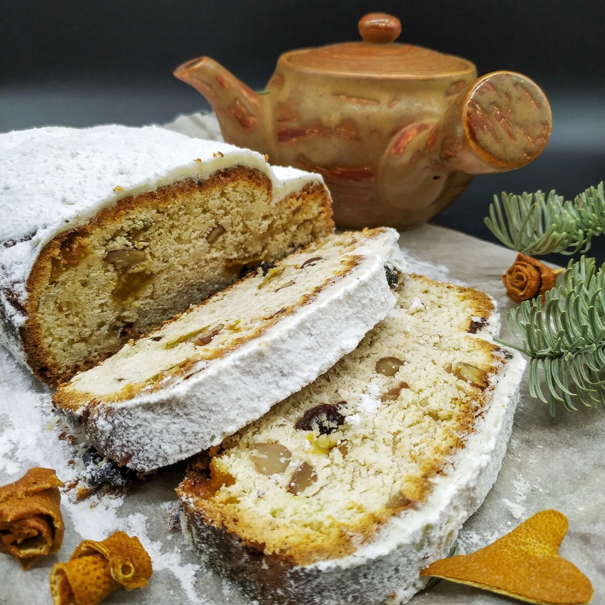 Штоллен (stollen) - традиционная немецкая рождественская выпечка - 11 пошаговых фото в рецепте