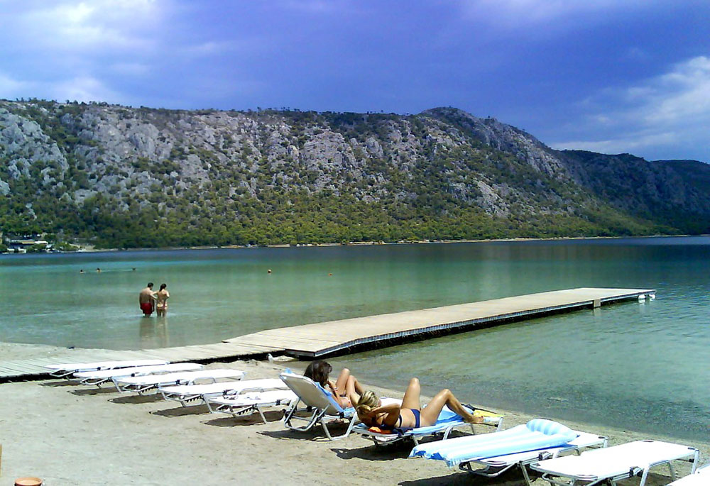 Курорт лутраки в греции: спа, достопримечательности и пляжи