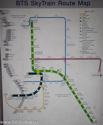 Надземное метро bts в бангкоке, два вида карт для проезда