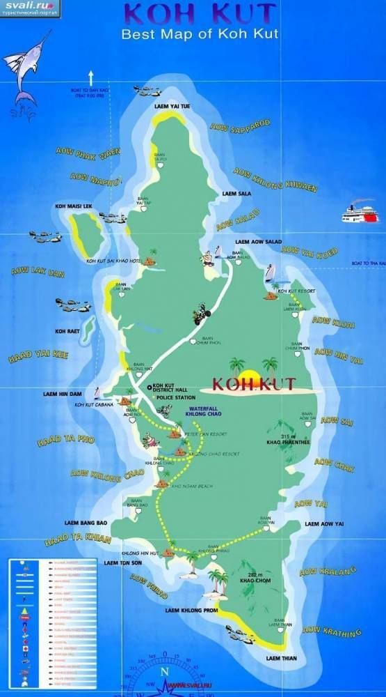 Остров ко куд в таиланде: отдых, карта, как добраться • вся планета