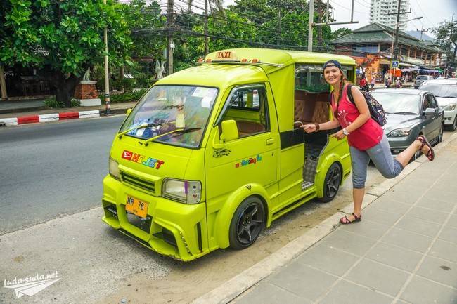 Транспорт пхукета (тайланд), на чем перемещаться