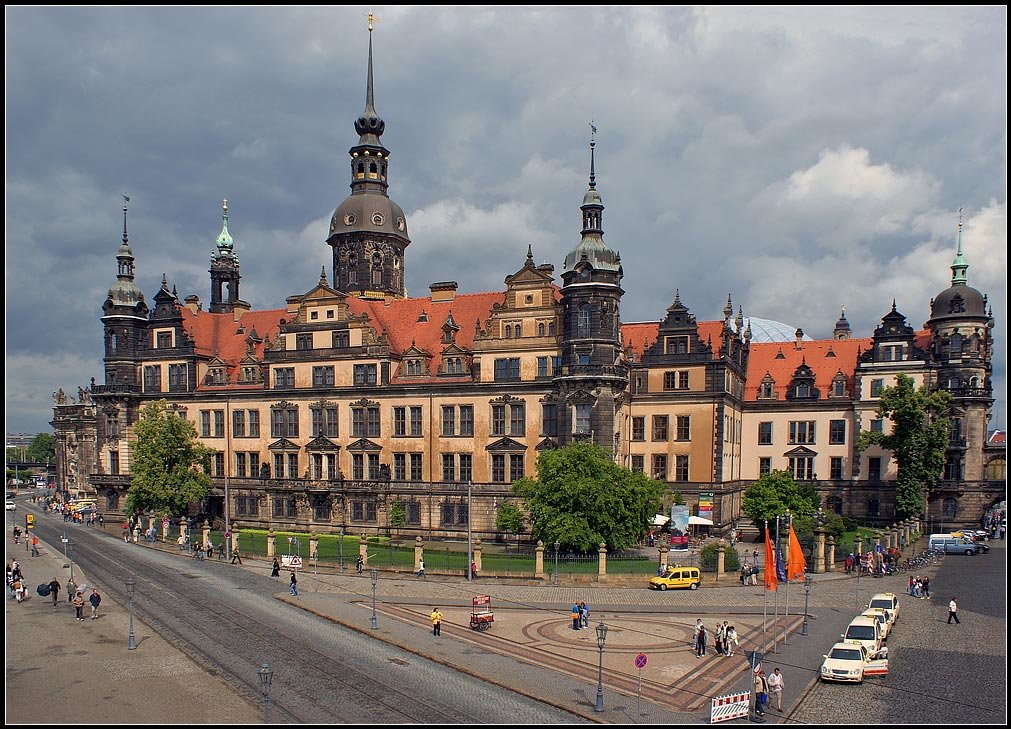 Дрезденский замок-резиденция: владения саксонских правителей