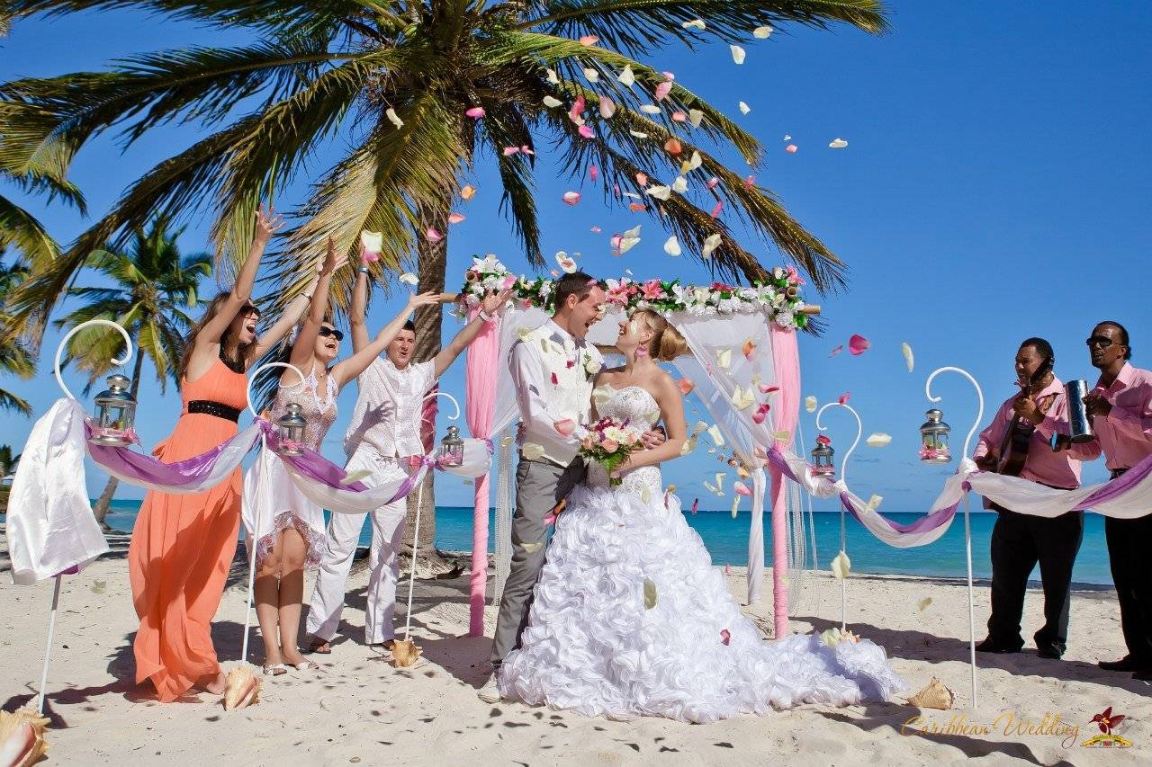 свадьба на островах