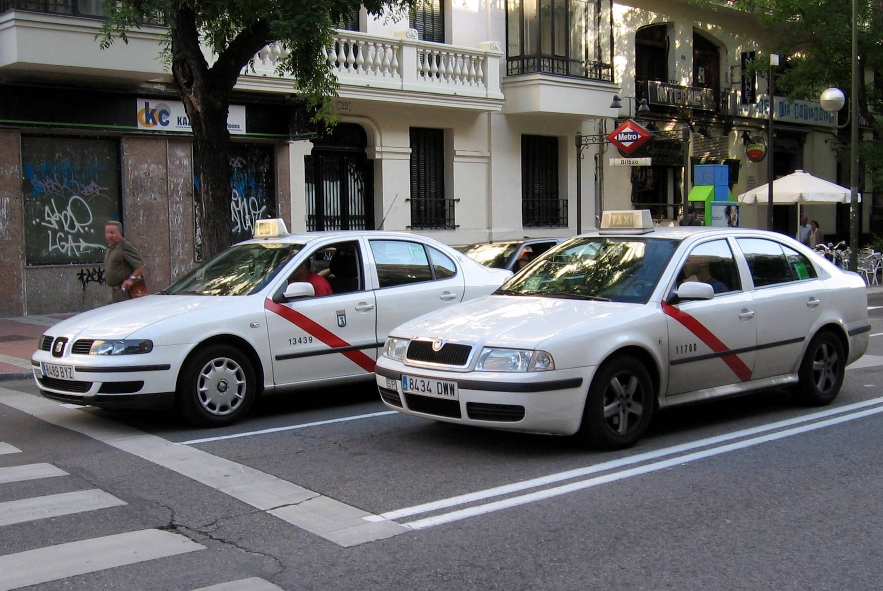 такси в испании