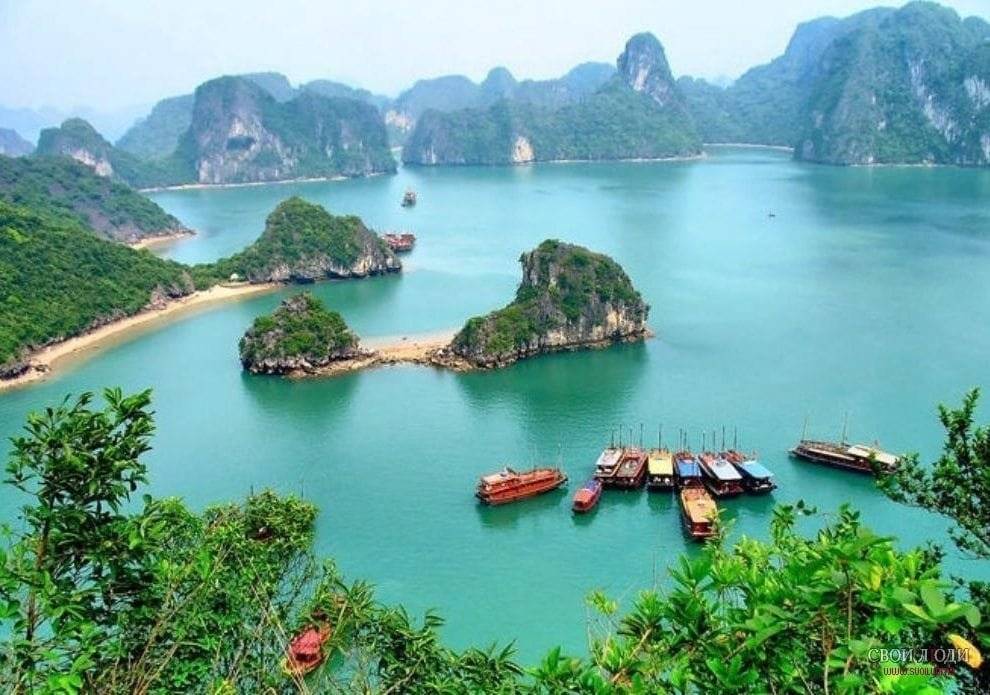 Тысячи островов бухты халонг . вьетнам