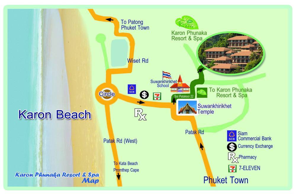 Пляж карон на пхукете — инфраструктура, развлечения, отели