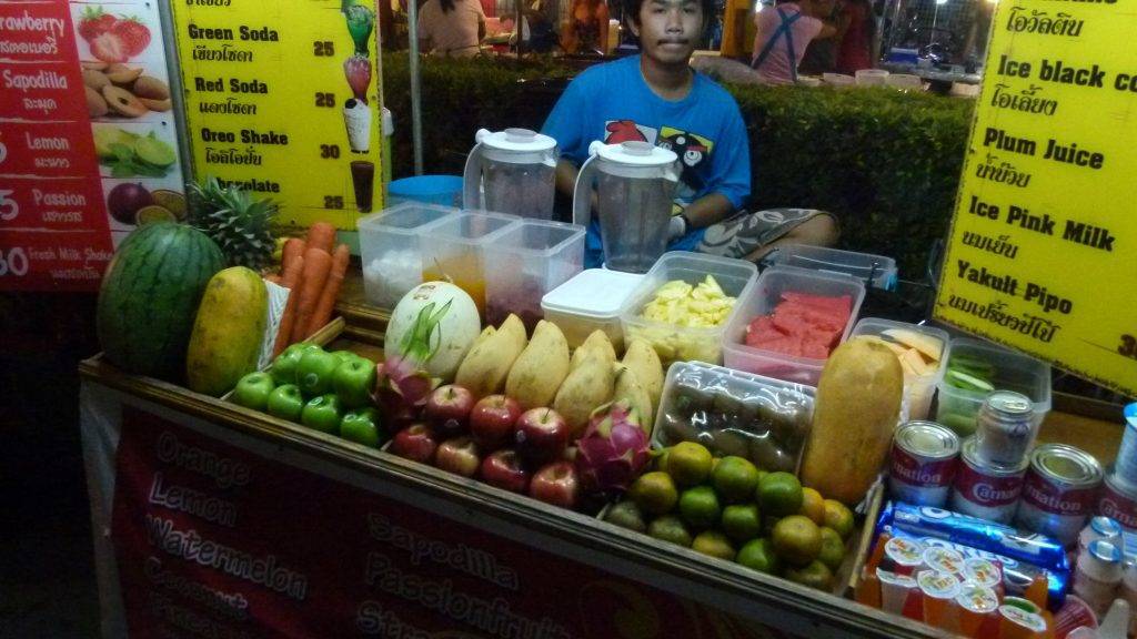 Как везти фрукты из тайланда?
