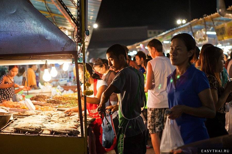 Самые популярные ночные рынки в паттайе — теппразит, найт базар, и другие