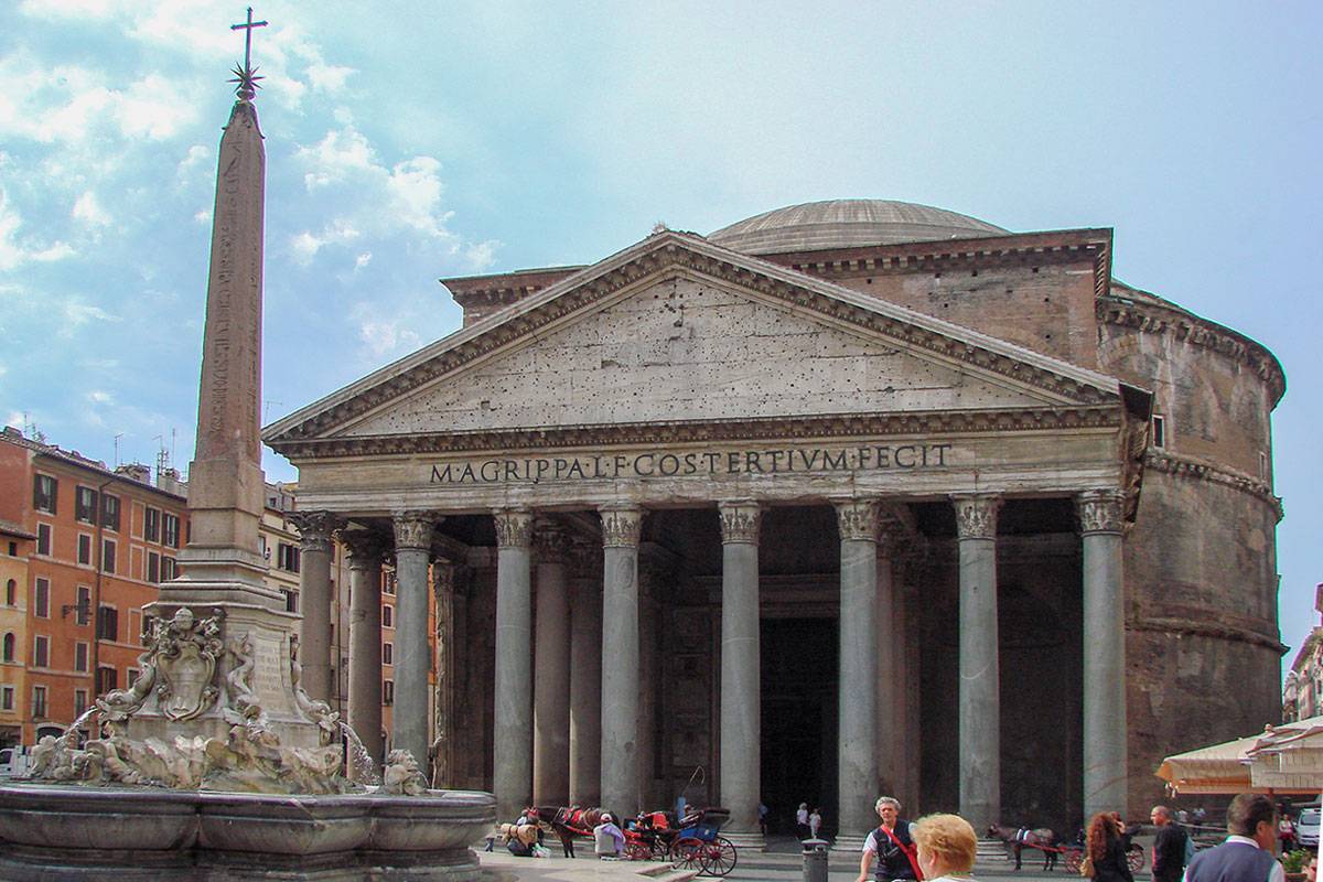 Римский пантеон: история, легенды, фото | italiatut