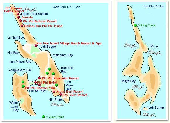 Острова пхи пхи - пляжи, климат, отели и рекомендации