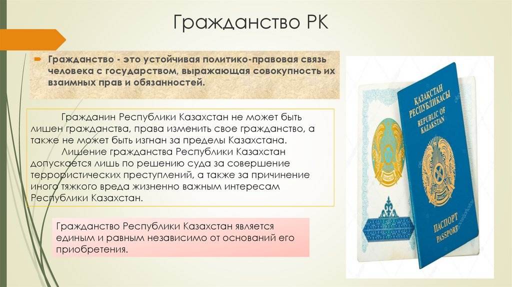 Двойное гражданство казахстан-россия: процесс оформления