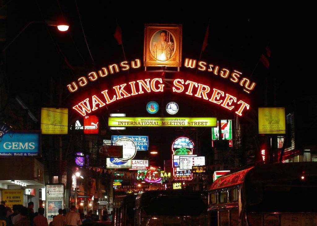 Волкин стрит (walking street) — паттая