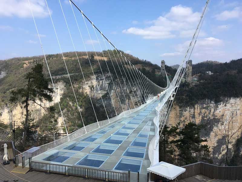 Самые большие стеклянные мосты в мире | интересный сайт