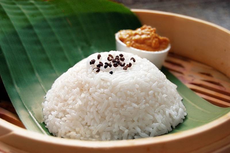 Рис по тайски с курицей