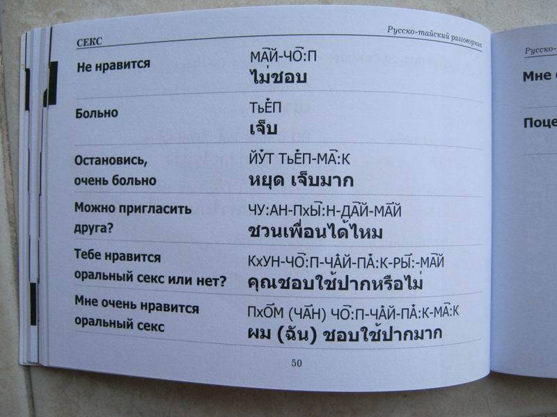 Русско-тайский словарик разговорник: основные фразы и слова + советы от известных туристов