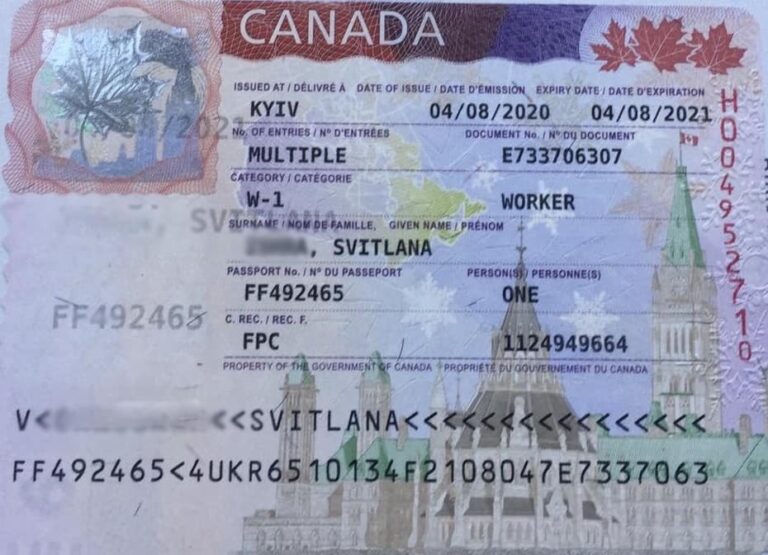 Канадская виза требования фото