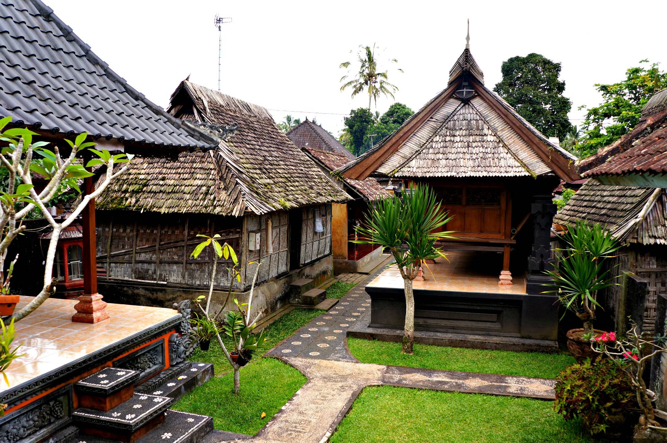 Бали, индонезия, путешествовать, деревня, penglipuran, всемирное наследие юнеско, по традиции