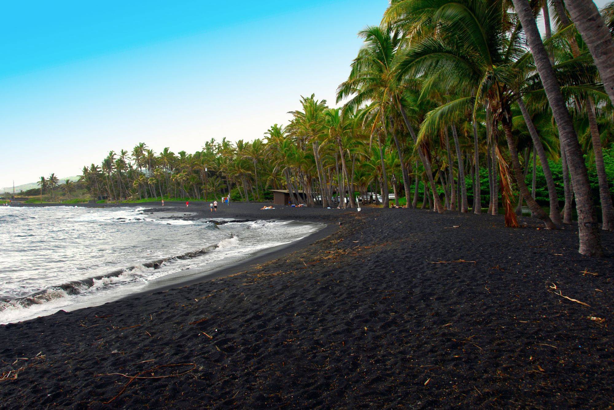 Черные пляжи на бали