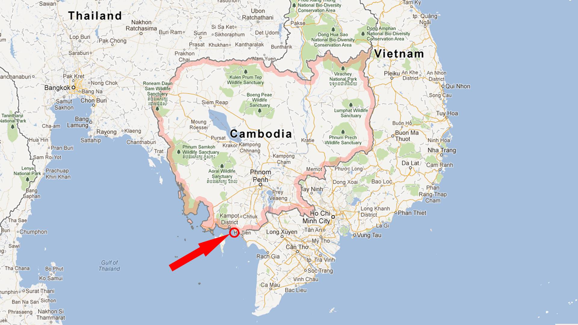 Камбоджа: как добраться, границы и маршруты • idiscover.ru