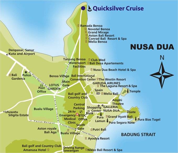 Пляж нуса дуа на бали: фото, описание, отели, карта