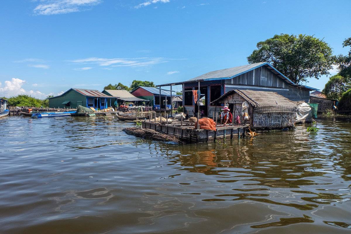 Плавучие деревни камбоджи - удивительные места в азии