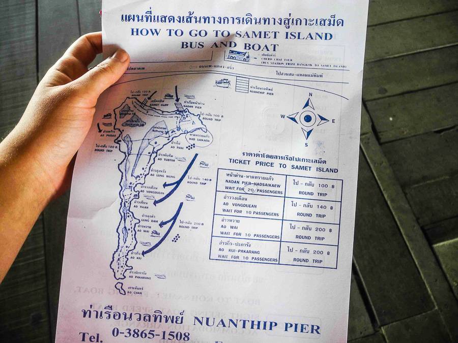 Остров ко самет (таиланд): описание, как добраться, карта • вся планета
