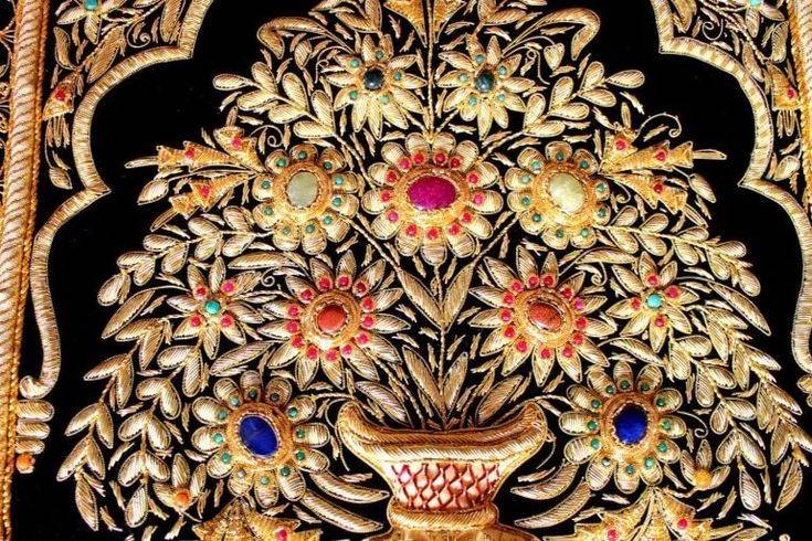 Зардози — персидская вышивка: волшебство мужскими руками « николлетто