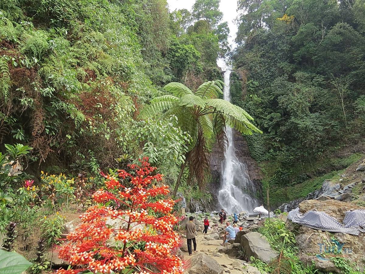 Водопады бали – отметки на карте и наши впечатления