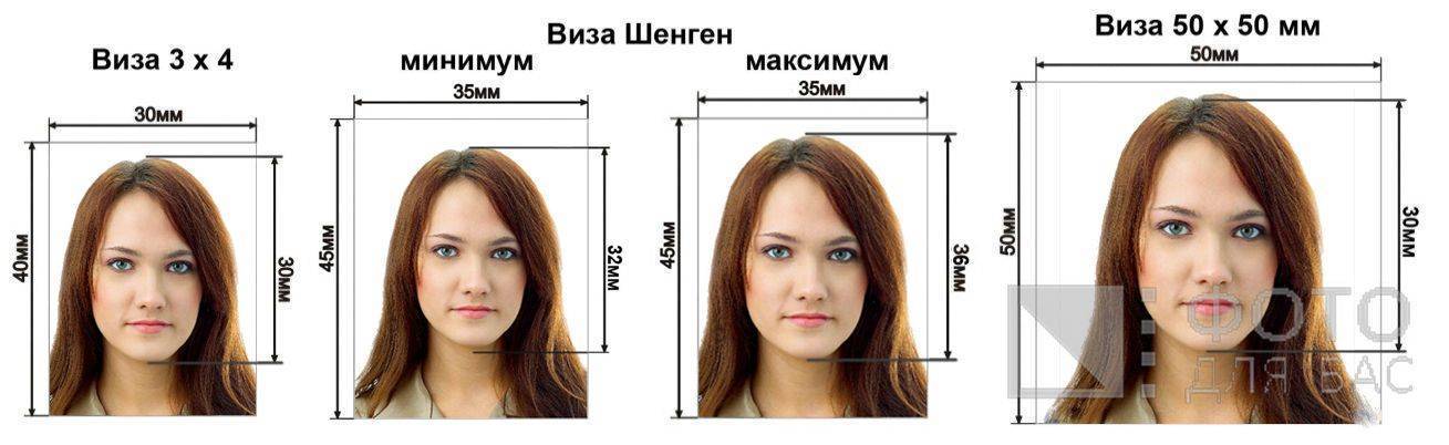 Какой размер фото на российский паспорт