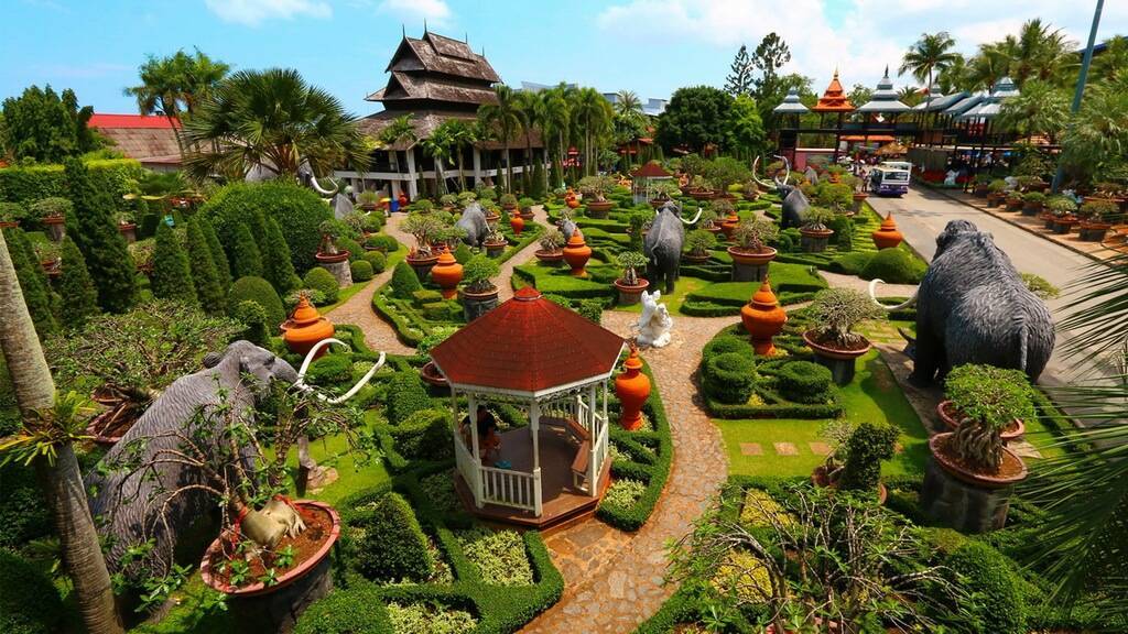 Тропический парк нонг нуч в паттайе, таиланд: фото, видео, отзывы - 2021