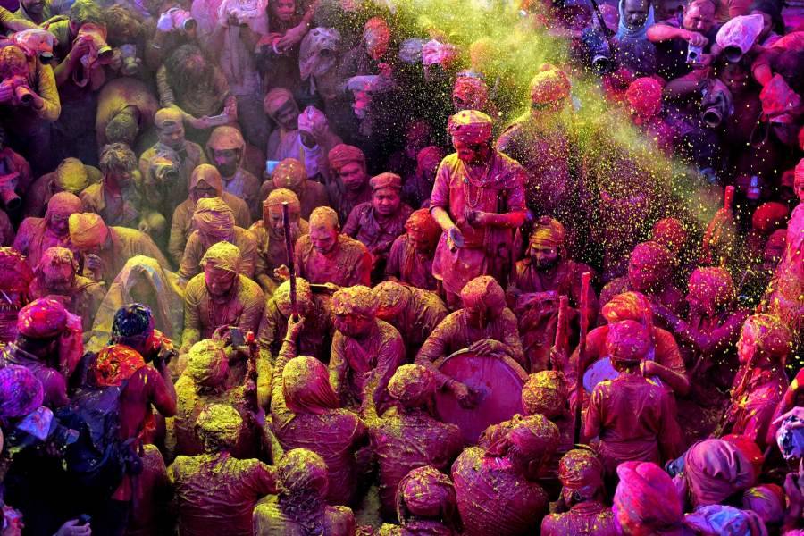 Фестиваль холи в индии: 23 потрясающих фото