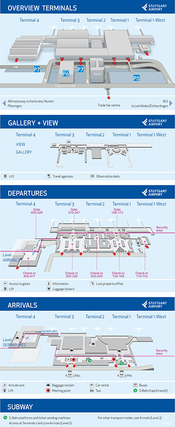 Схема аэропорт штутгарта