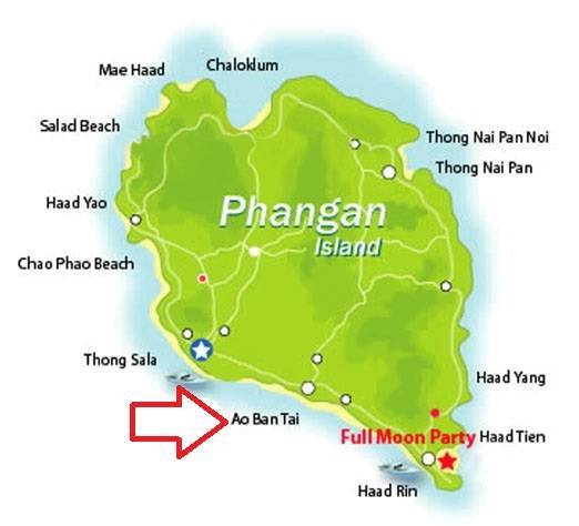 Как добраться до пангана (пханган), транспорт на острове