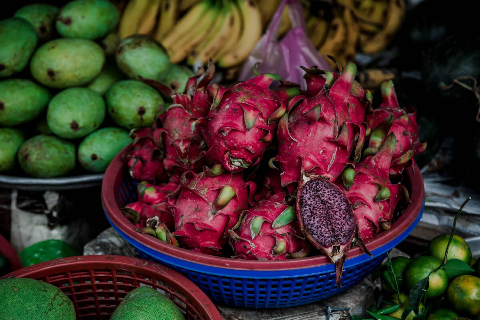 экзотические фрукты вьетнама на